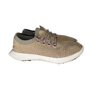 Allbirds Women’s Tree Dasher 2 Hazy Beige/Lux Purple Size 11.5